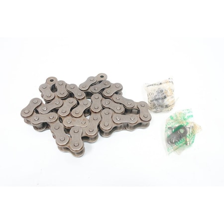 Tsubaki 52-1/2In 1-1/4In Single Roller Chain 100RIV/45P